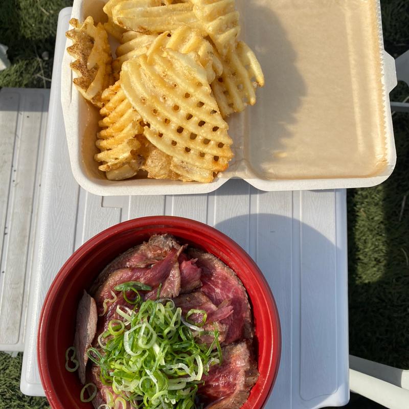 和牛丼(大阪まいしまシーサイドパーク)