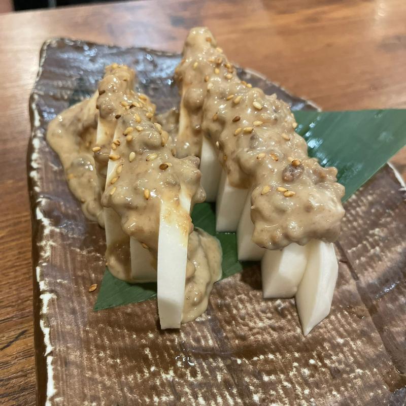 かぶのそぼろマヨソース(酒席まつした)