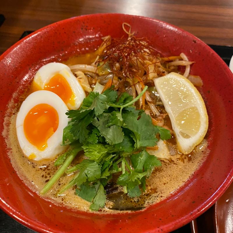 スパイシーカレーちゃんぽん(ちゃんぽん亭 コシキ 今泉本店)