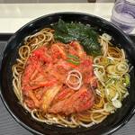紅生姜天そば