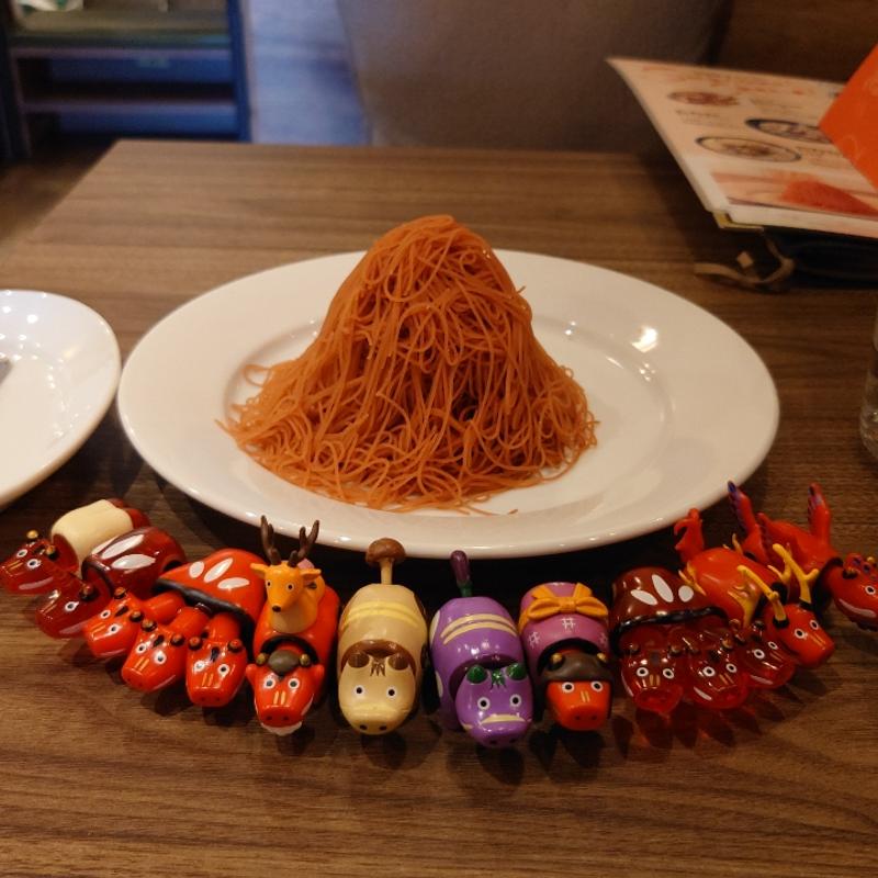 いちごの生搾りモンブラン(Italian Kitchen VANSAN 郡山安積店(4/11OPEN))