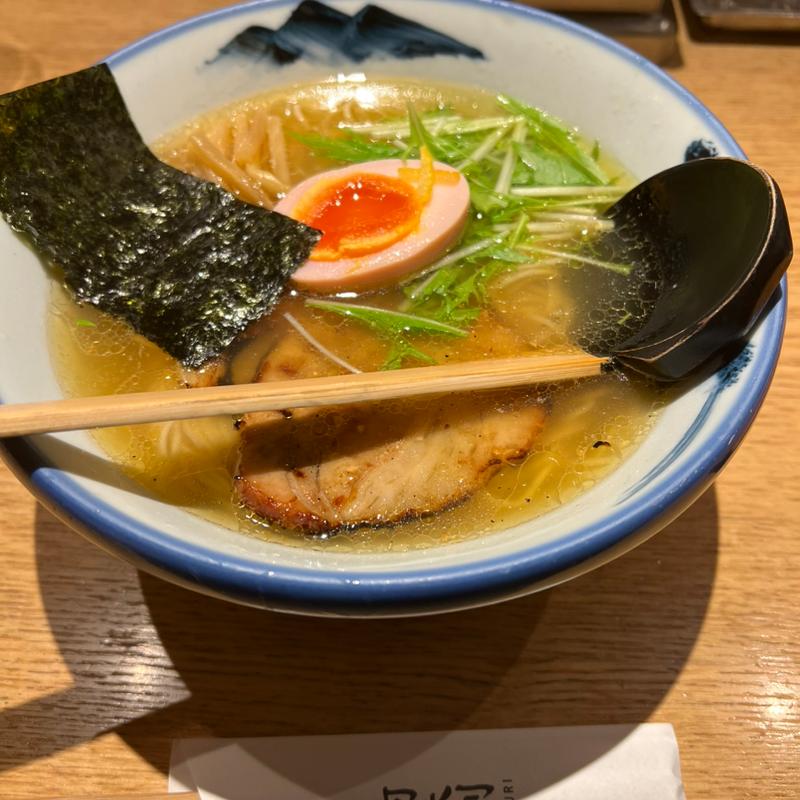 柚子塩ラーメン(阿夫利)