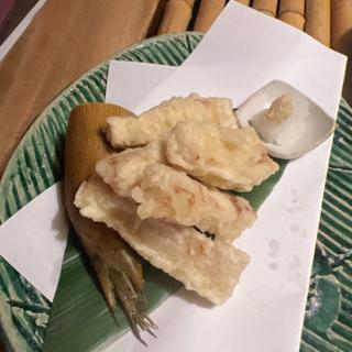 筍の天ぷら(九つ井 本店)
