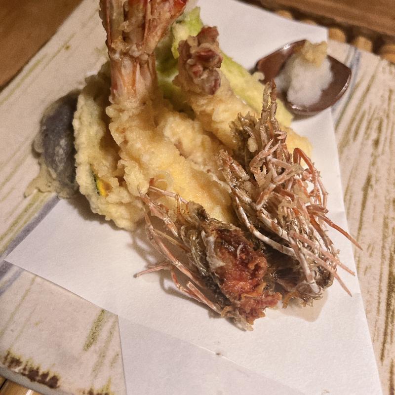 海老天ぷら(九つ井 本店)