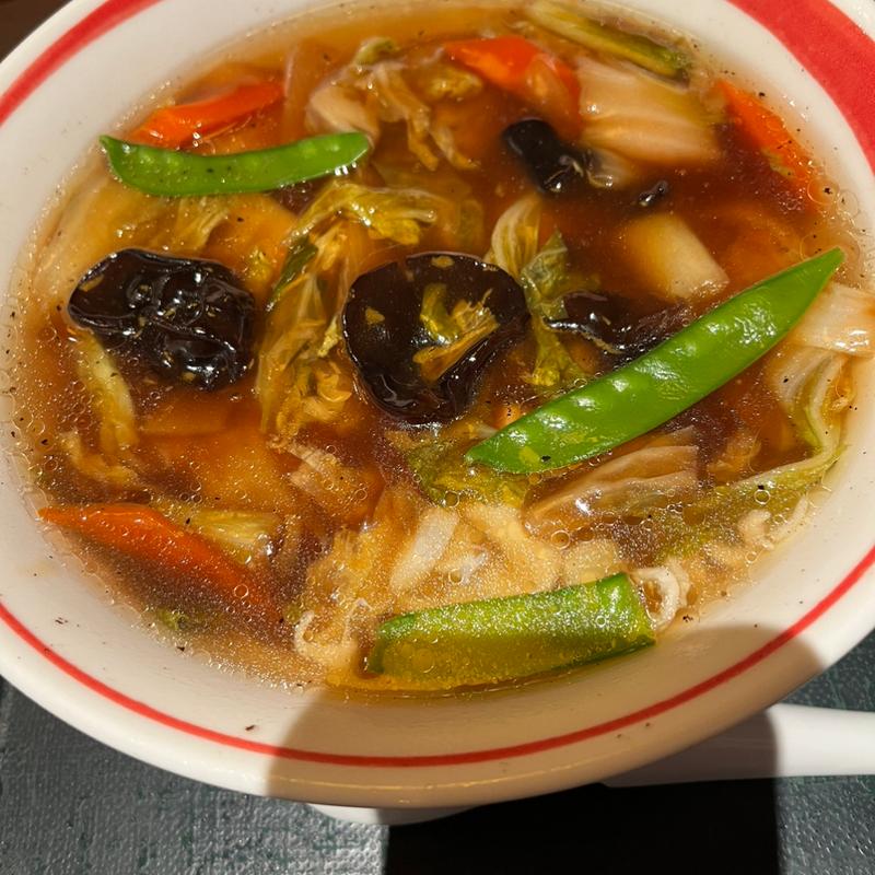 五目そば(亜麺坊 新潟店 （アメンボウ）)