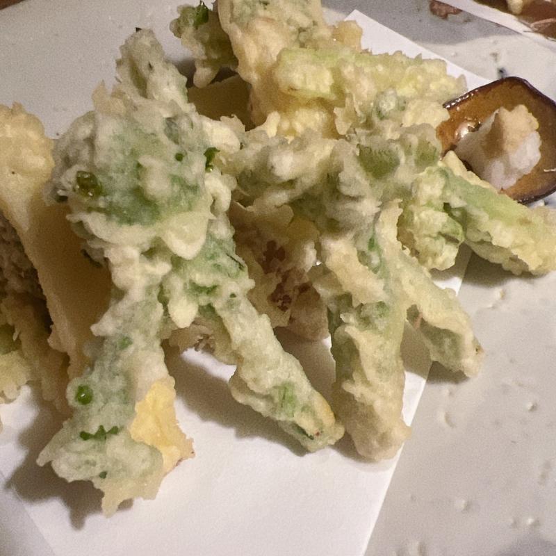 山菜の天ぷら(九つ井 本店)