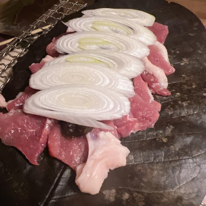 鴨の大葉味噌焼き(九つ井 本店)