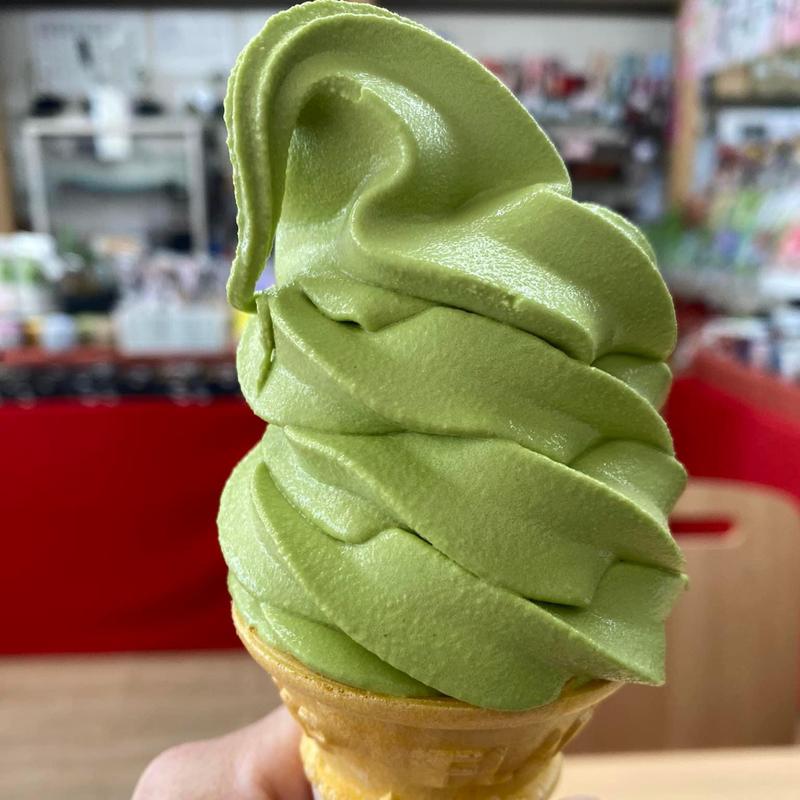 抹茶ソフトクリーム(尾川園)