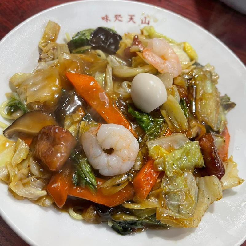 五目焼きそば(天山)