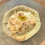 ベンガル式白いチキンカリー(東インド／ベンガル料理専門店【インディアンスパイスファクトリー】)