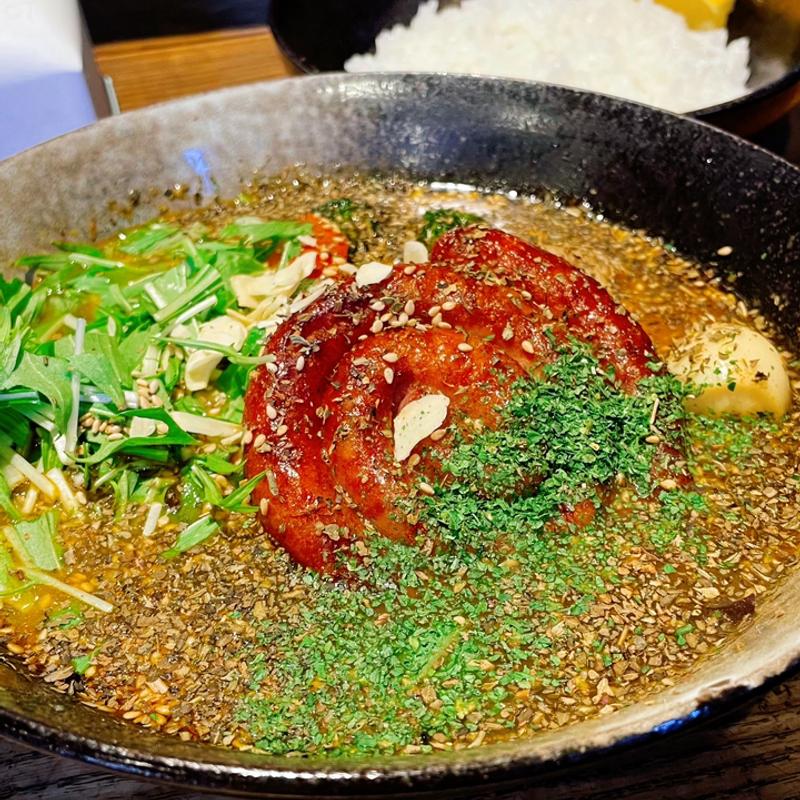 元祖ぐる巻ソーセージカリー(Soup Curry mog mog)