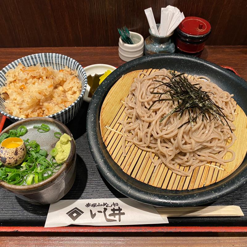 ざるそばセット(いし井 )