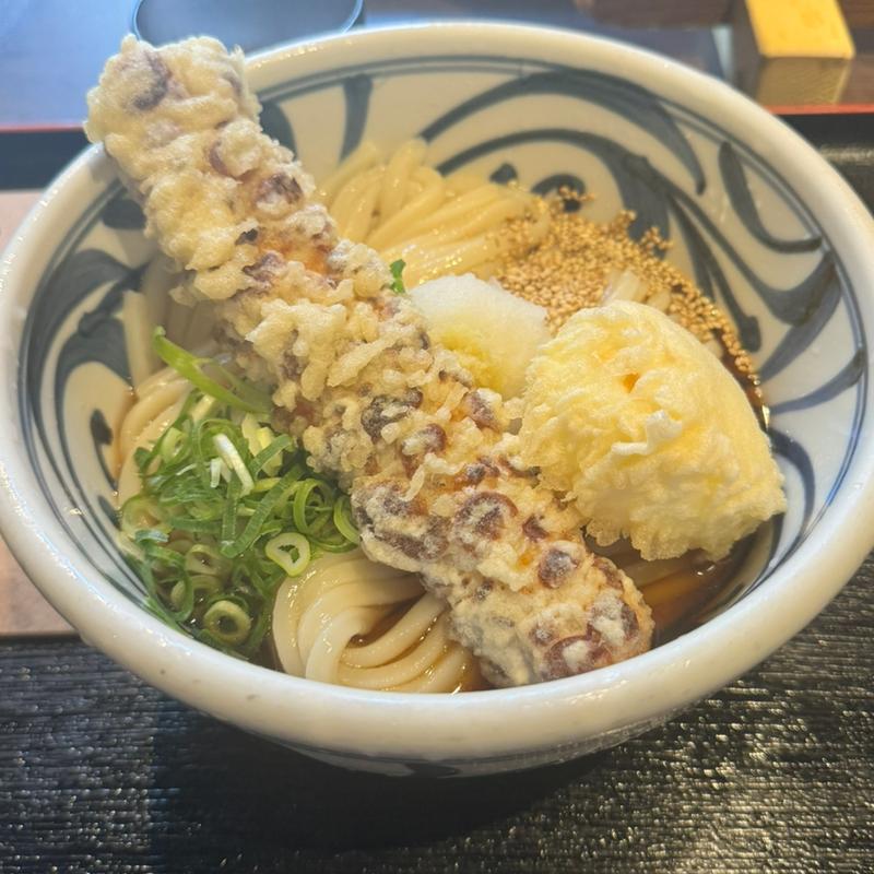 ちくわ天ぷらぶっかけ(讃岐饂飩 根の津 （さぬきうどん ねのつ）)