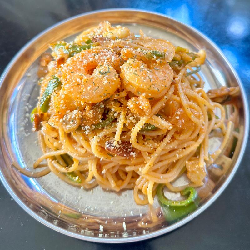 シーフードナポリタン(ベルクス 東墨田店)