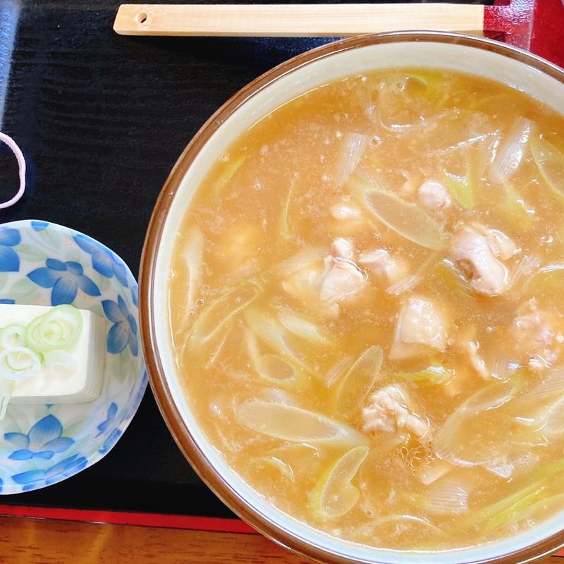 カレー南蛮(常陸秋そば 栃木屋)