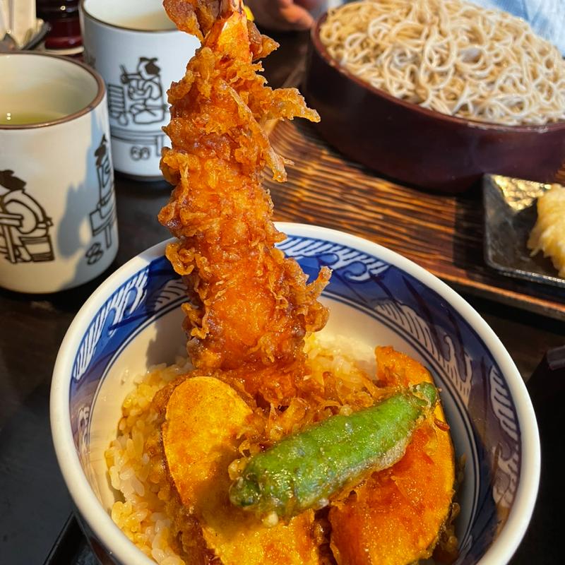 天丼セット(島彦本店 （しまひこほんてん）)