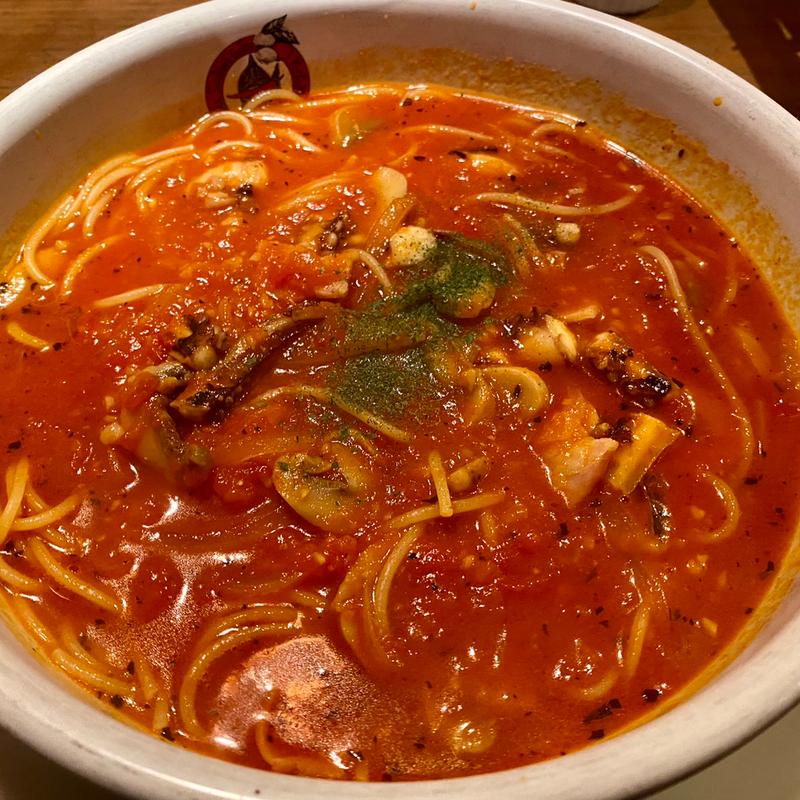 真夜中のパスタ(サムシング・クアトロ)