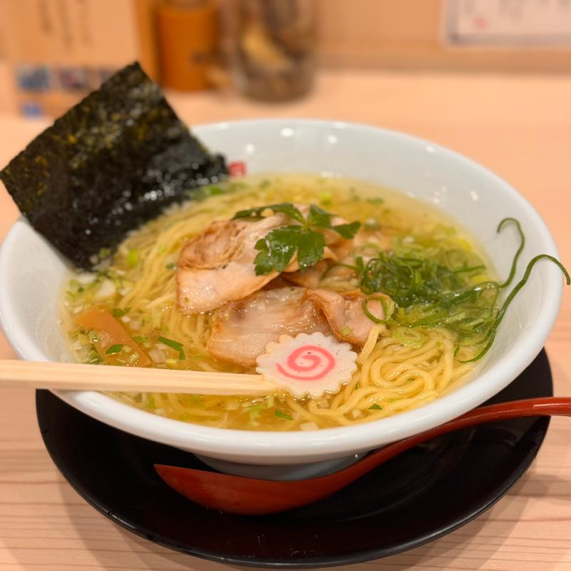すごい煮干しらぁー麺(鮨ららぁー麺釣りきん鶴屋町店)