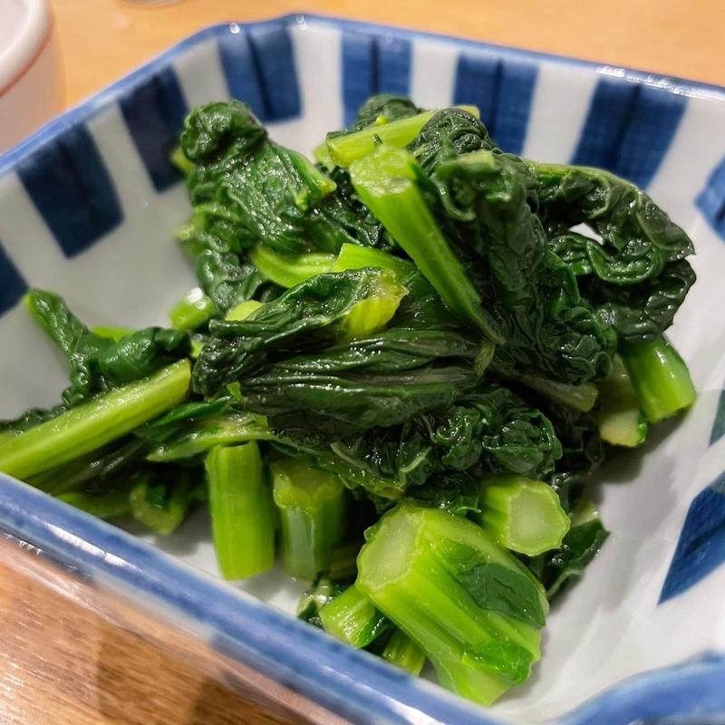 青菜の辛子和え(わくい亭)
