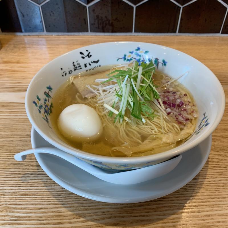 塩らぁ麺味玉のせ(らぁ麺 流)