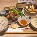 鶏黒酢野菜あんかけ(musi-vege+ 阪急三番街店（ムシベジプラス）)