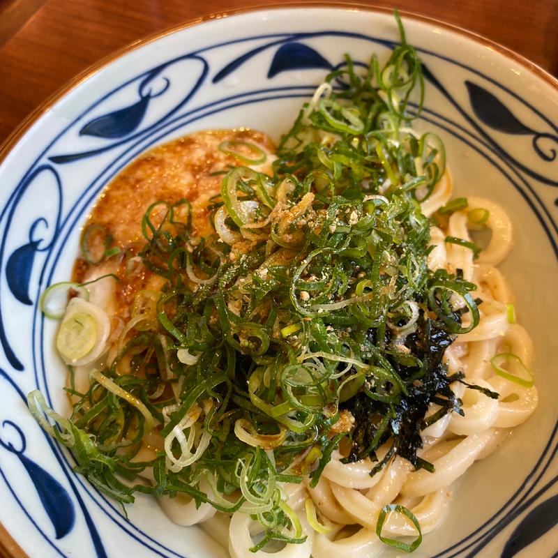 とろろ醤油うどん(丸亀製麺武蔵境)
