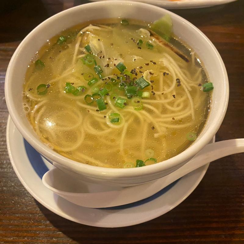 とり塩らーめん(備長扇屋 佐屋店)