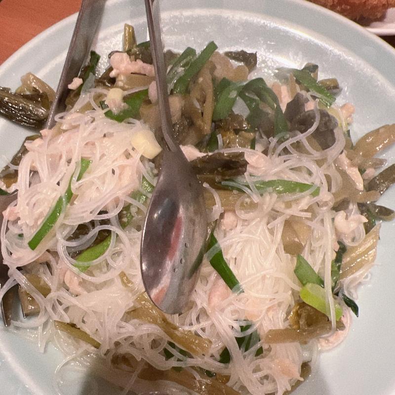 高菜春雨炒め(你好 別館)