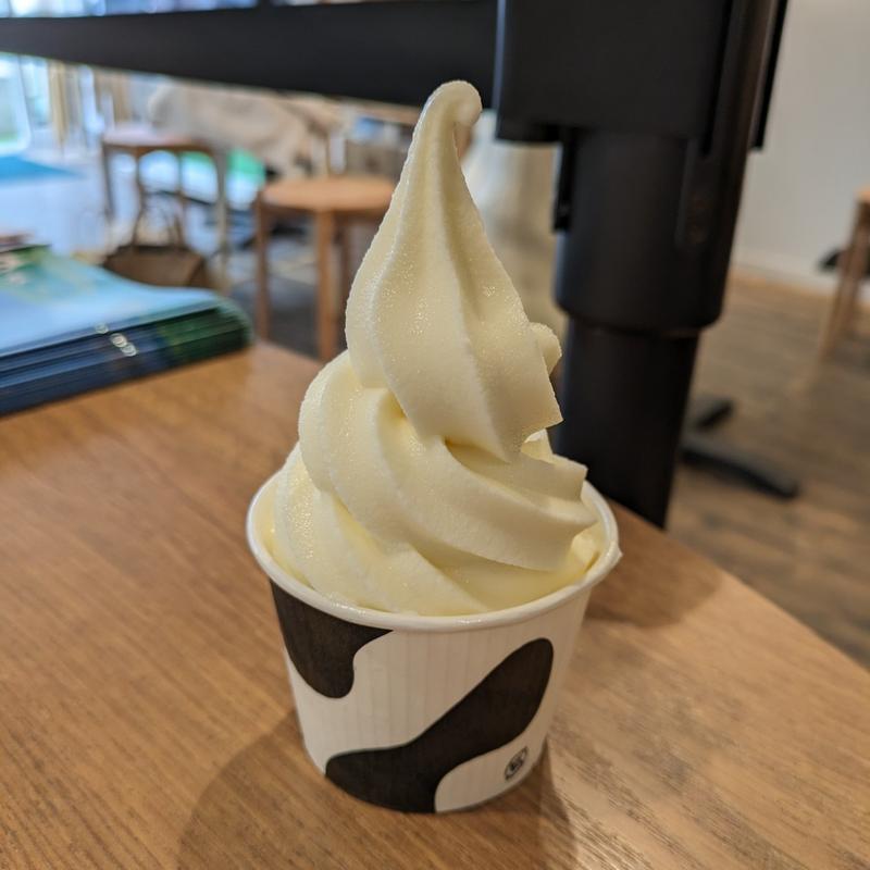 ノースプレインファームソフトクリーム(MILKLAND HOKKAIDO→TOKYO　ミルクランド北海道)