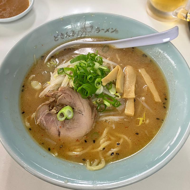 味噌ラーメン(札幌ラーメンどさん子 三筋川店 )