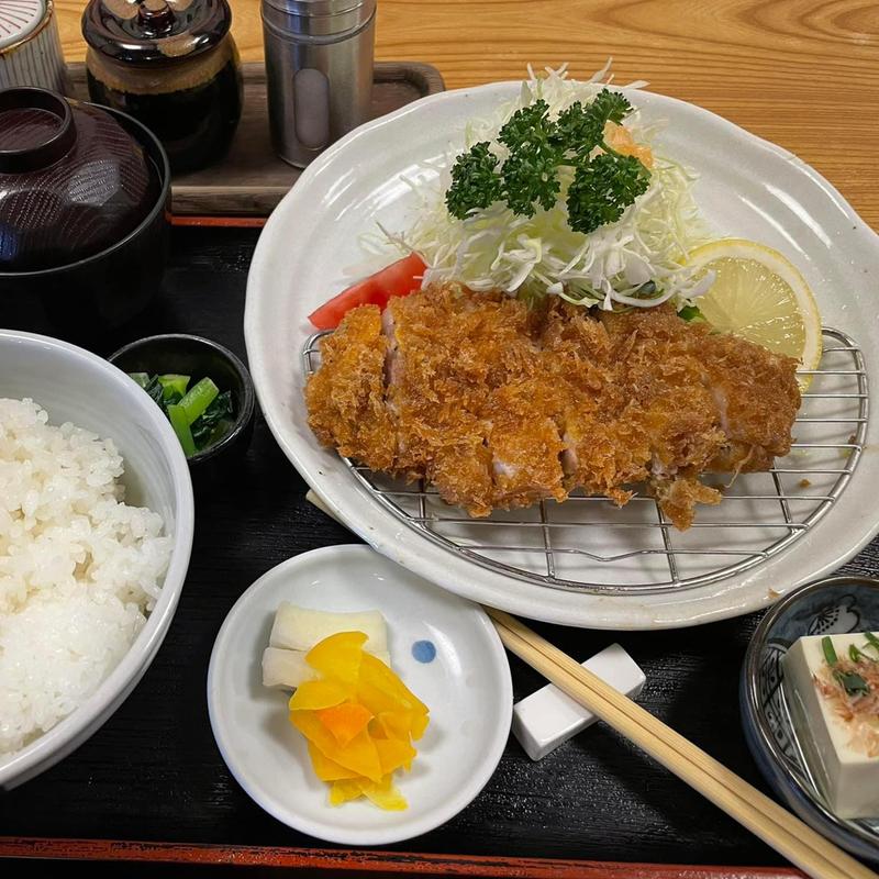 霧島豚ロースカツ定食(とんかつ こばやし亭)