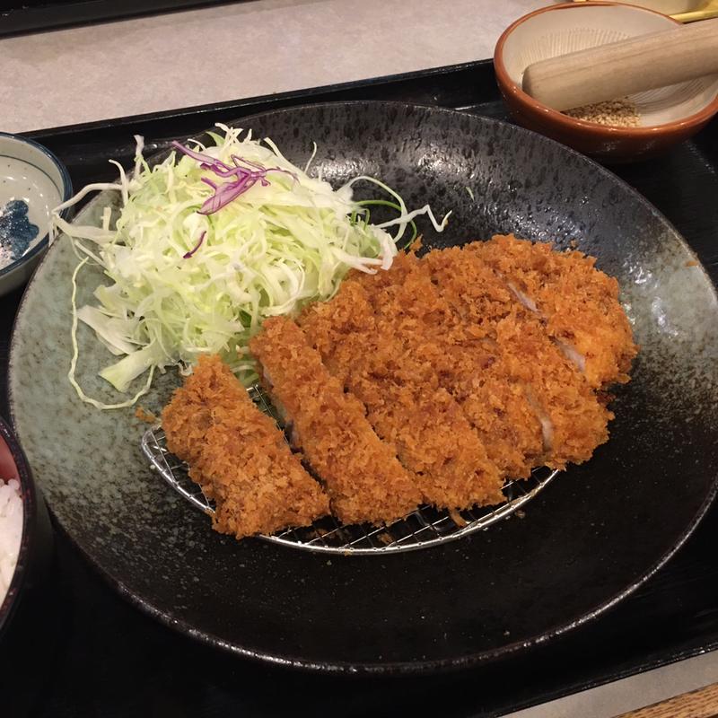 山形豚とんかつ定食(とんかつ ながた園 WTC店 （ながたえん）)