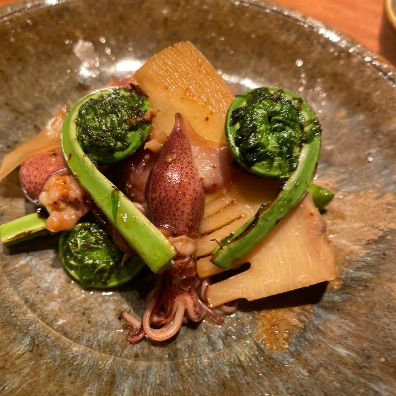 稚鮎の南蛮漬け(ふくの緒)