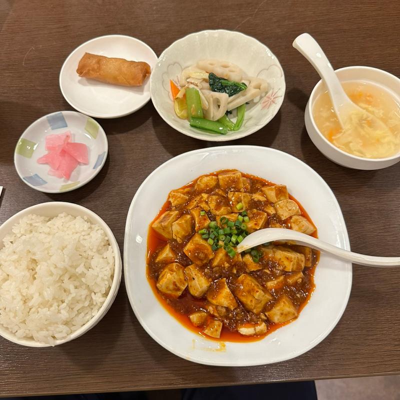 週替わりランチB（麻婆豆腐）(四川料理 三鼎)