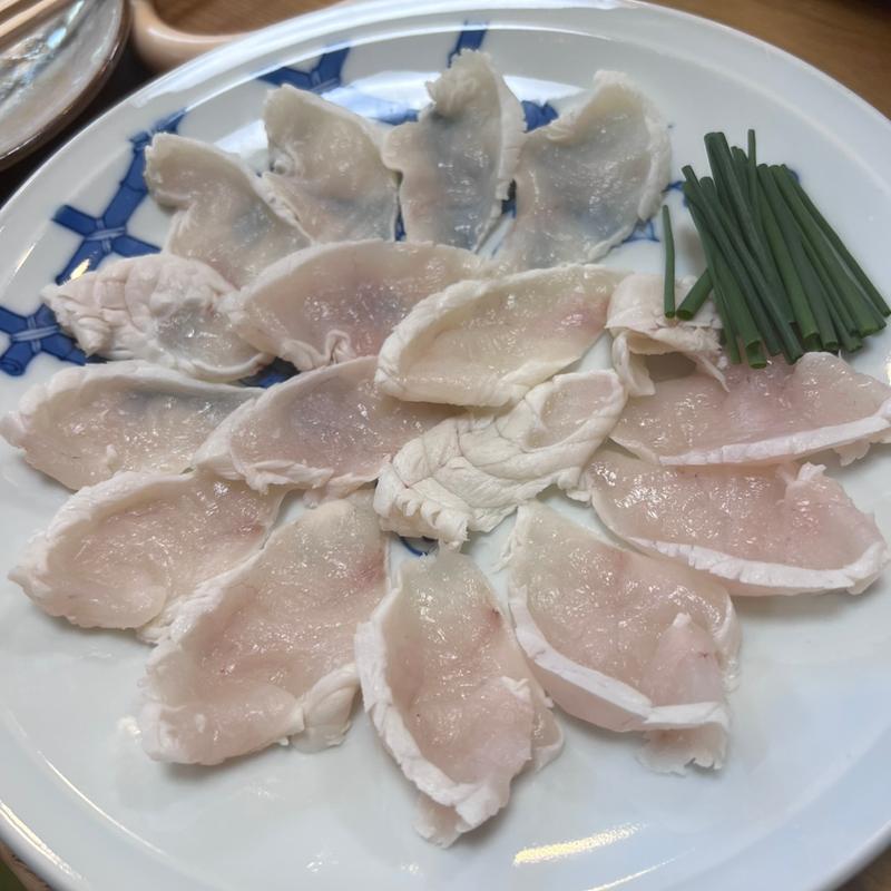 ふぐさし(三浦屋)