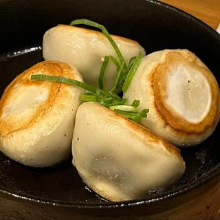 肉汁鉄板餃子(4個)(まぜそば専門店 凜々亭 郡山本店)