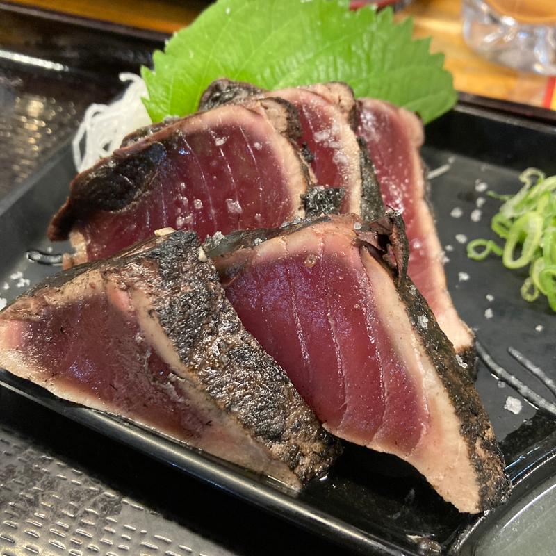 藁焼きたたき　小（５切）(明神丸 ひろめ市場店 （みょうじんまる）)