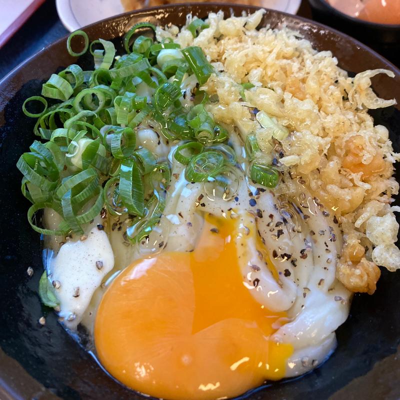 温玉肉ぶっかけうどん（中）(手打十段 うどんバカ一代)