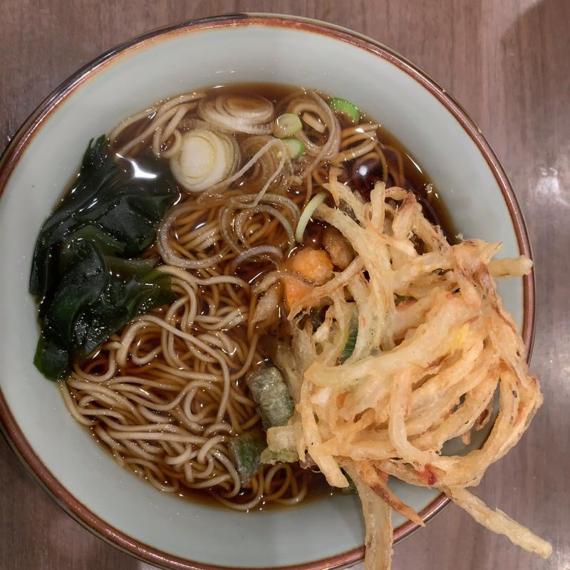 かき揚げそば(元長 北赤羽店)