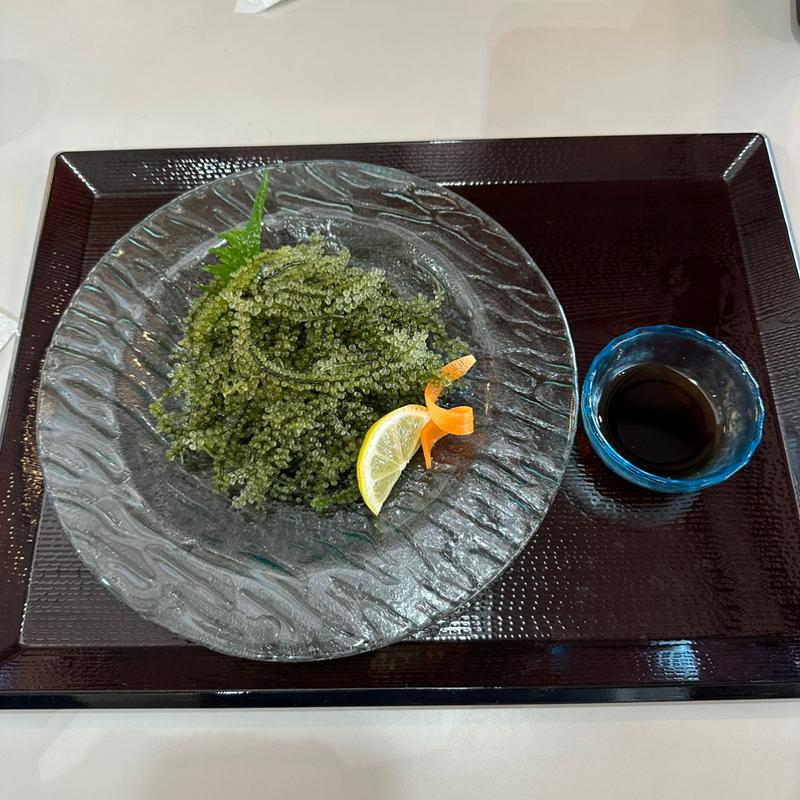 海ぶどう(今帰仁城跡そば屋 さんぺぇぐぅ )