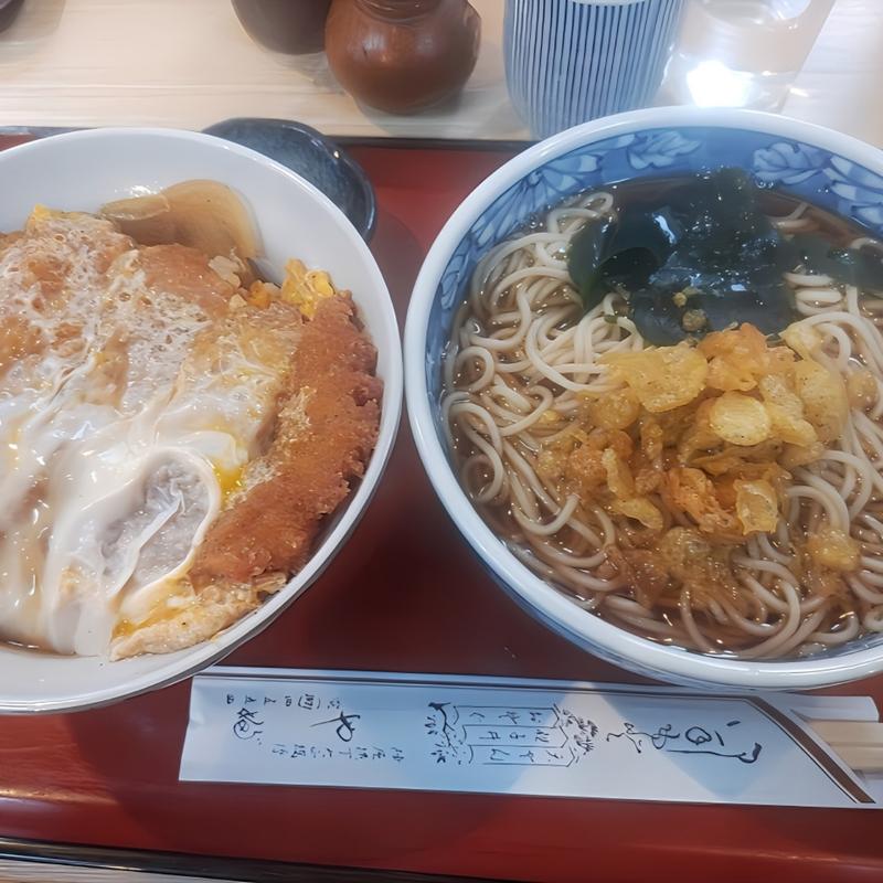 カツセット(藪そば)