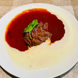 ランチコース　牛肉の赤ワイン煮(ラ・パスタ陶 和光店)