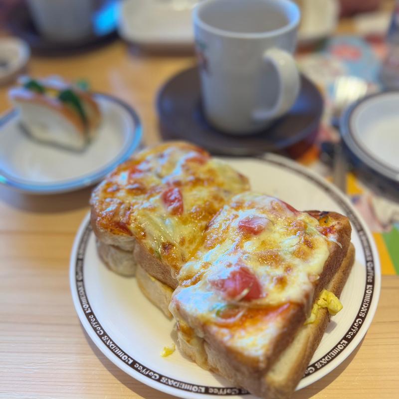 ピザトースト(コメダ珈琲店 旭川旭神店)