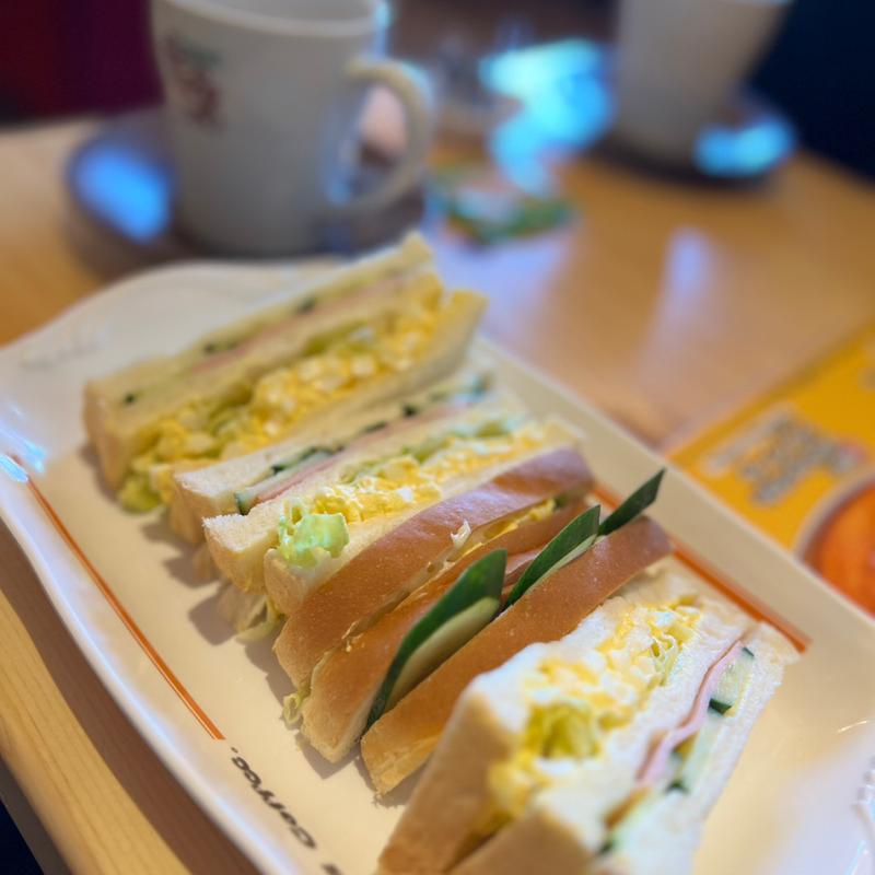 ミックスサンド(コメダ珈琲店 旭川旭神店)