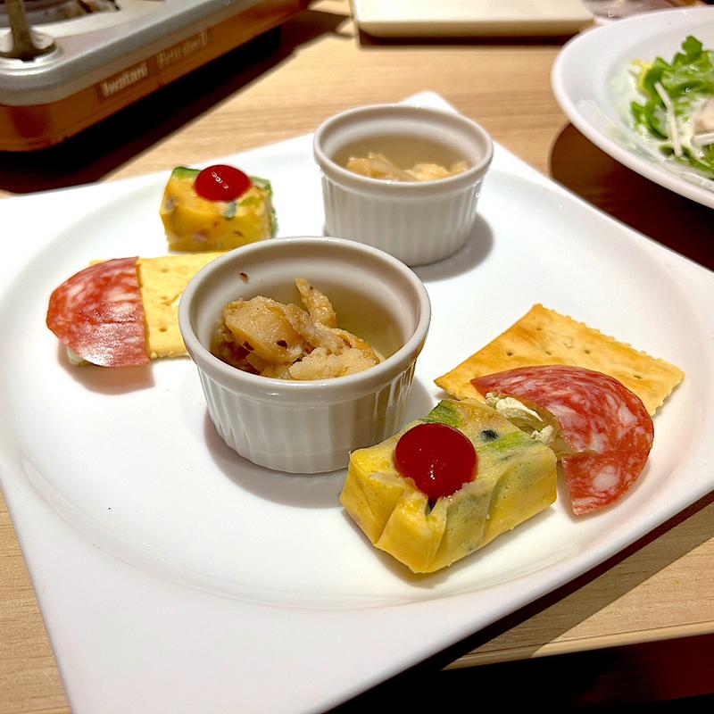 季節の前菜盛り合わせ(全席個室ウメ子の家 仙台駅前店)