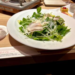 季節野菜と生ハムのシーザーサラダ(全席個室ウメ子の家 仙台駅前店)