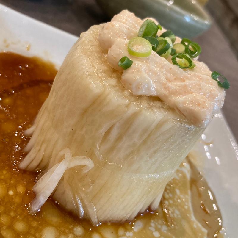 大根柱たらこソース(だんまや水産 池袋南口店)