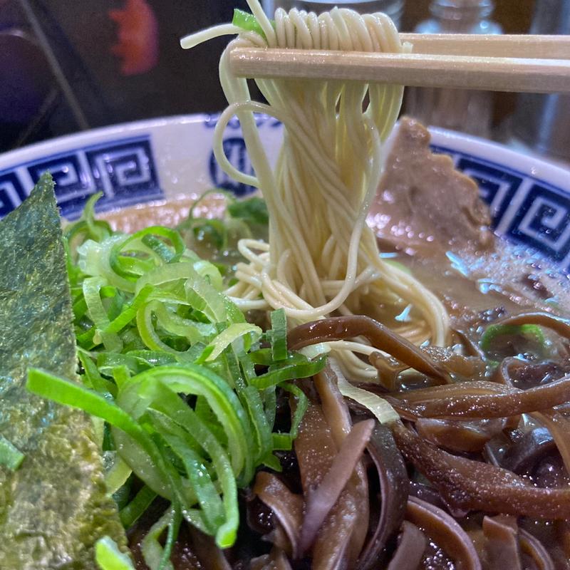 きくらげラーメン(御天 千駄ヶ谷店)