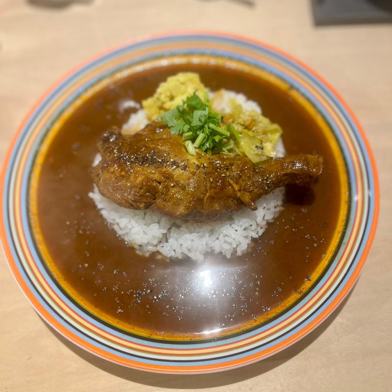 骨付きチキンカレー(京都カレー製作所 カリル )