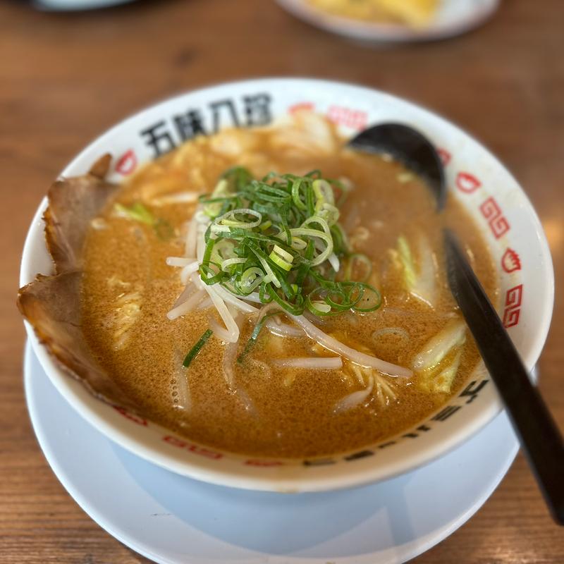 味噌ラーメン(五味八珍　藤井寺店)